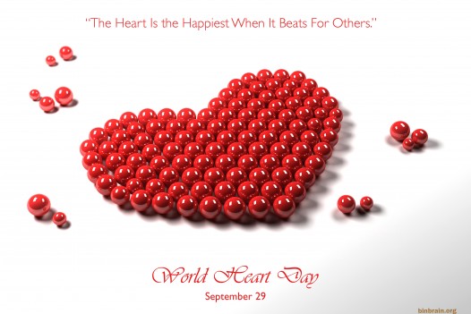 world heart day Saturday, 29 September 2012