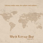 world literacy day Saturday  8 September 2012.